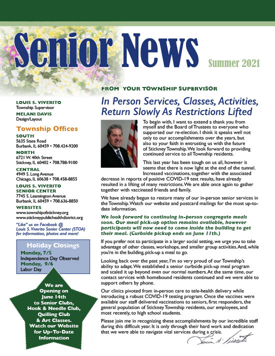 Senior News
